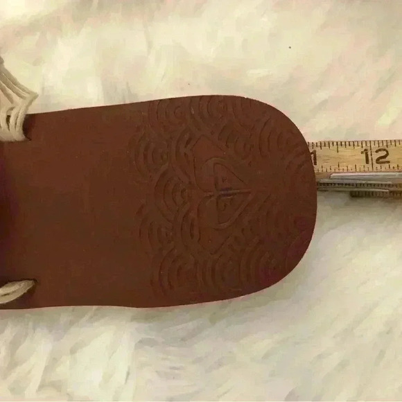 ROXY light crochet macramé sandals women size 11 Reg - Picture 4 of 6